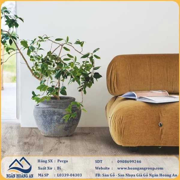 Sàn Gỗ Công Nghiệp Pergo Modern Plank 9mm 04303