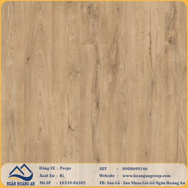 Sàn Gỗ Công Nghiệp Pergo Modern Plank 9mm 04305