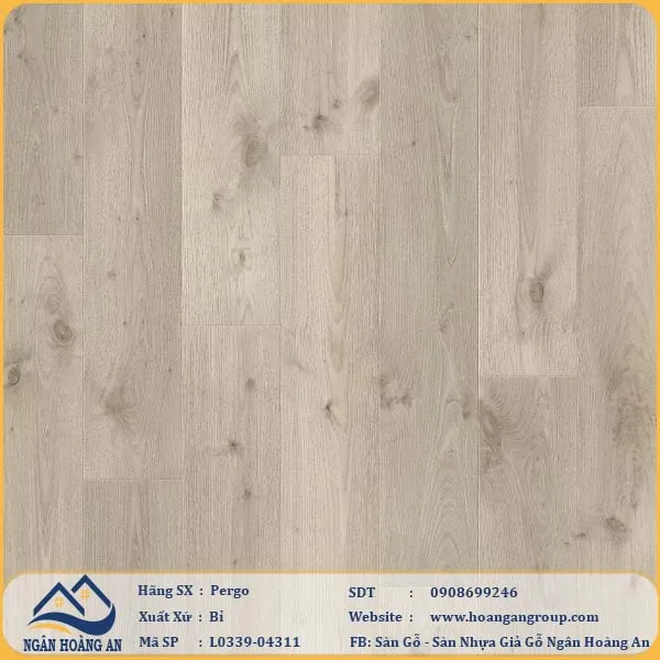 Sàn Gỗ Công Nghiệp Pergo Modern Plank 9mm 04311