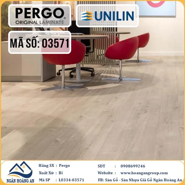 Sàn Gỗ Công Nghiệp Pergo Wide Long Plank 03571