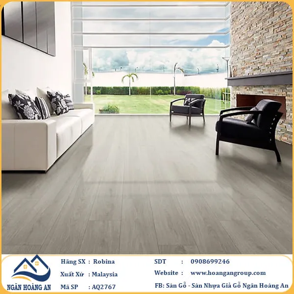 Sàn Gỗ Công Nghiệp Robina Aqua 8mm AQ2767