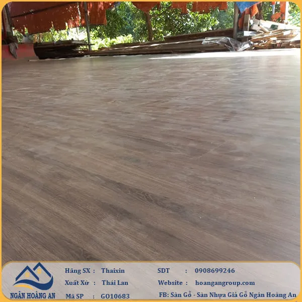 Sàn Gỗ Công Nghiệp ThaiXin Dày 12mm GO10683