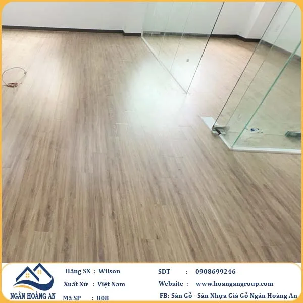 Sàn Gỗ Công Nghiệp Wilson 808 12mm