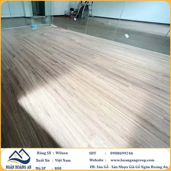 Sàn Gỗ Công Nghiệp Wilson 808 12mm