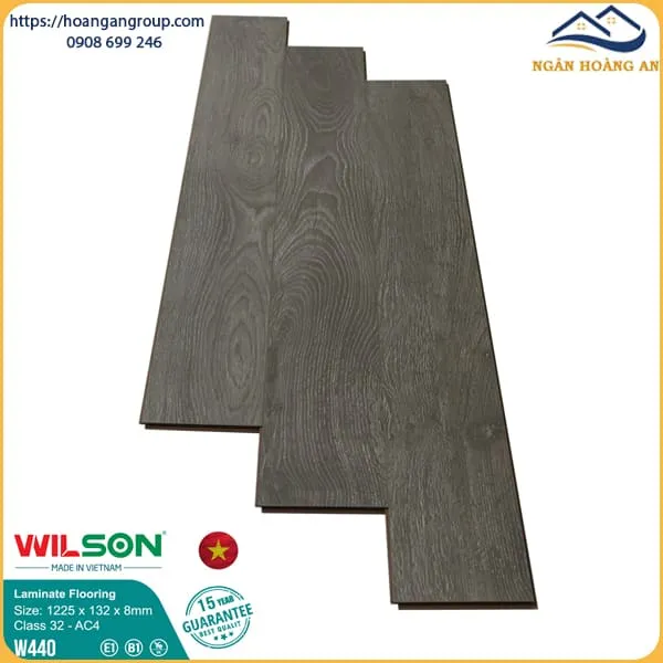 Sàn Gỗ Công Nghiệp Wilson W440 8mm