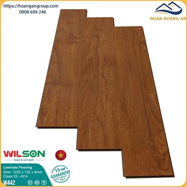 Sàn Gỗ Công Nghiệp Wilson W442 8mm