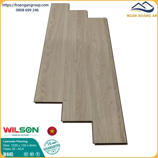 Sàn Gỗ Công Nghiệp Wilson W445 8mm