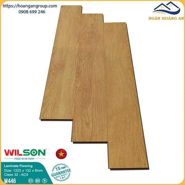 Sàn Gỗ Công Nghiệp Wilson W446 8mm