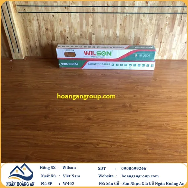 Sàn Gỗ Công Nghiệp Wilson W442 8mm