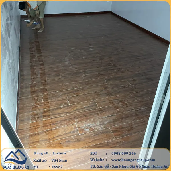 Sàn Gỗ Công Nghiệp  Fortune F967 Dày 12mm