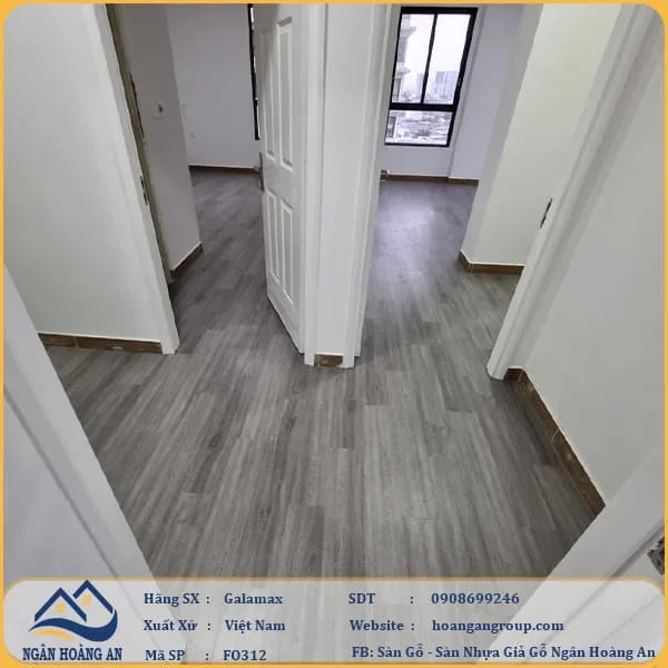 Sàn Nhựa Dán Keo Galamax 3mm FO312