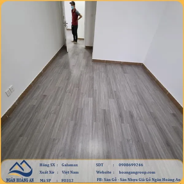 Sàn Nhựa Dán Keo Galamax 3mm FO312