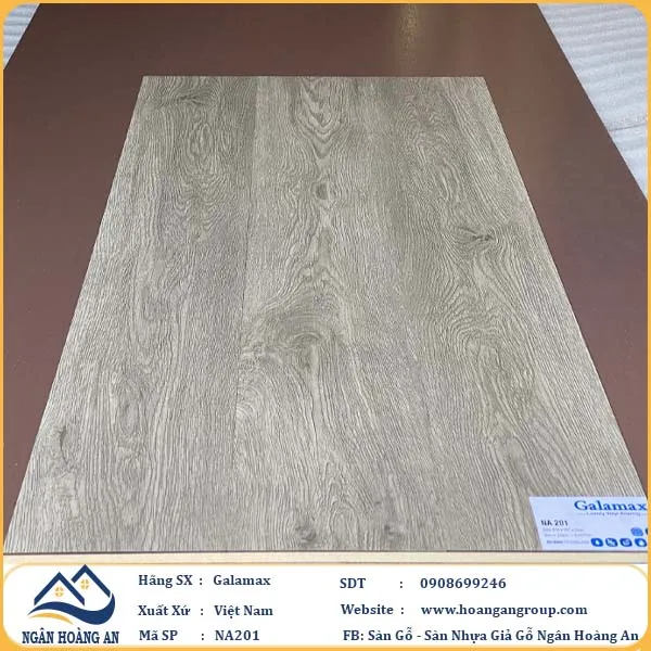 Sàn Nhựa Dán Keo Galamax 2mm NA201