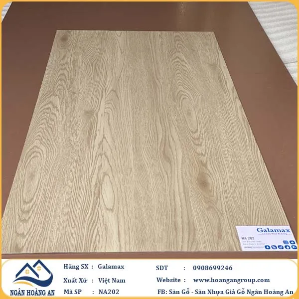Sàn Nhựa Dán Keo Galamax 2mm NA202