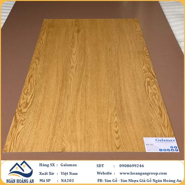 Sàn Nhựa Dán Keo Galamax 2mm NA203