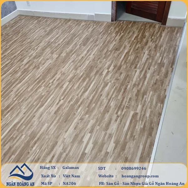 Sàn Nhựa Dán Keo Galamax 2mm NA206