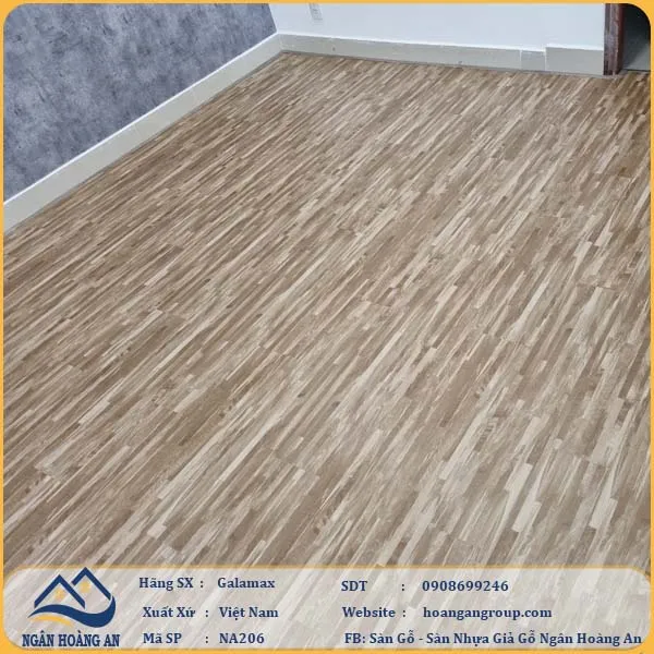 Sàn Nhựa Dán Keo Galamax 2mm NA206