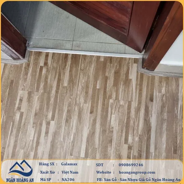 Sàn Nhựa Dán Keo Galamax 2mm NA206