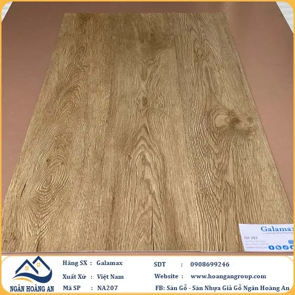 Sàn Nhựa Dán Keo Galamax 2mm NA207