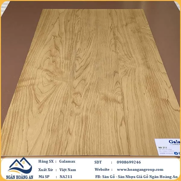 Sàn Nhựa Dán Keo Galamax 2mm NA211