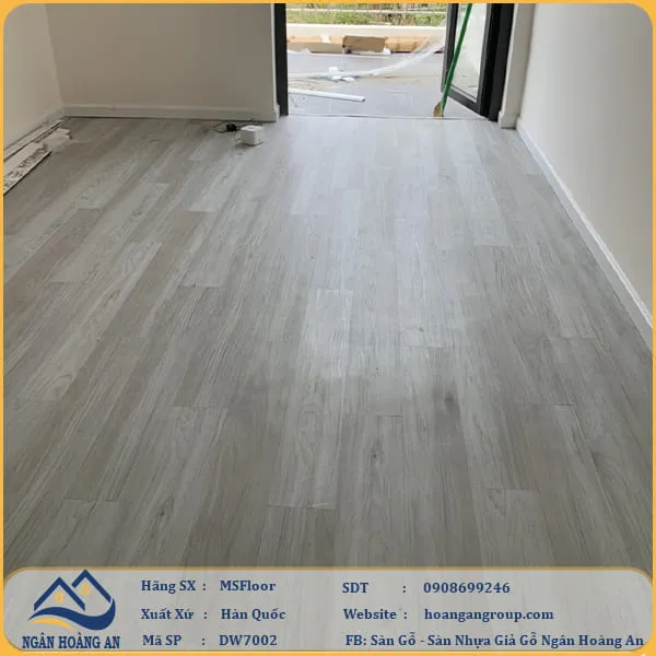 Sàn Nhựa Giả Gỗ Dán Keo MsFloor DW7002