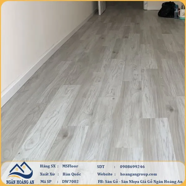 Sàn Nhựa Giả Gỗ Dán Keo MsFloor DW7002