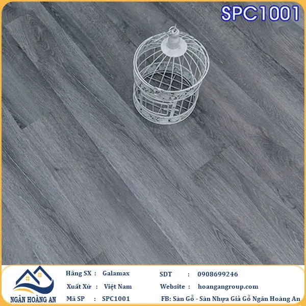 Sàn Nhựa Hèm Khóa Galamax SPC1001