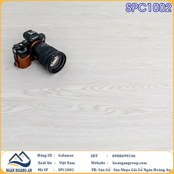 Sàn Nhựa Hèm Khóa Galamax SPC1002