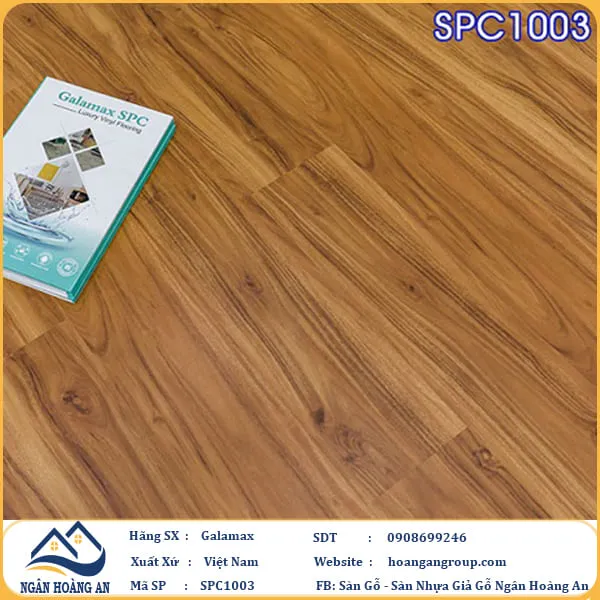 Sàn Nhựa Hèm Khóa Galamax SPC1003