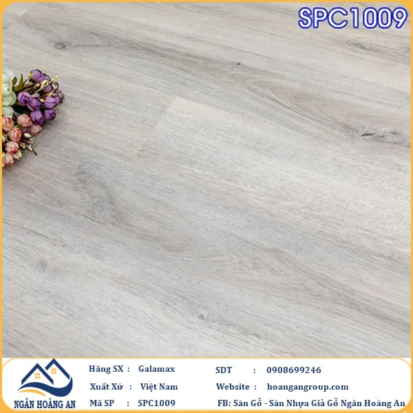 Sàn Nhựa Hèm Khóa Galamax SPC1009