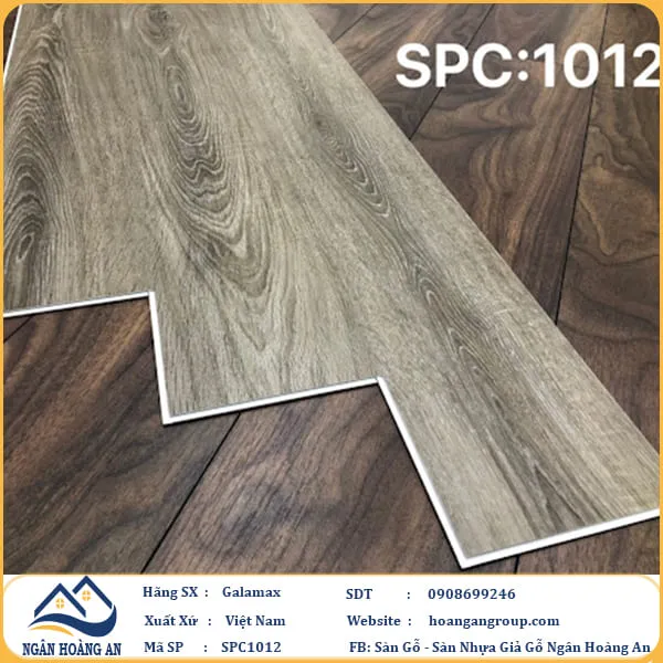 Sàn Nhựa Hèm Khóa Galamax SPC1012