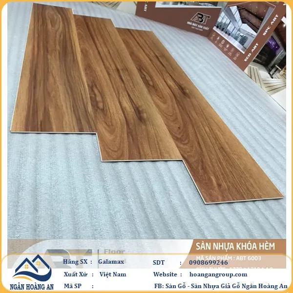 Sàn Nhựa Hèm Khoá ABT6003 4mm
