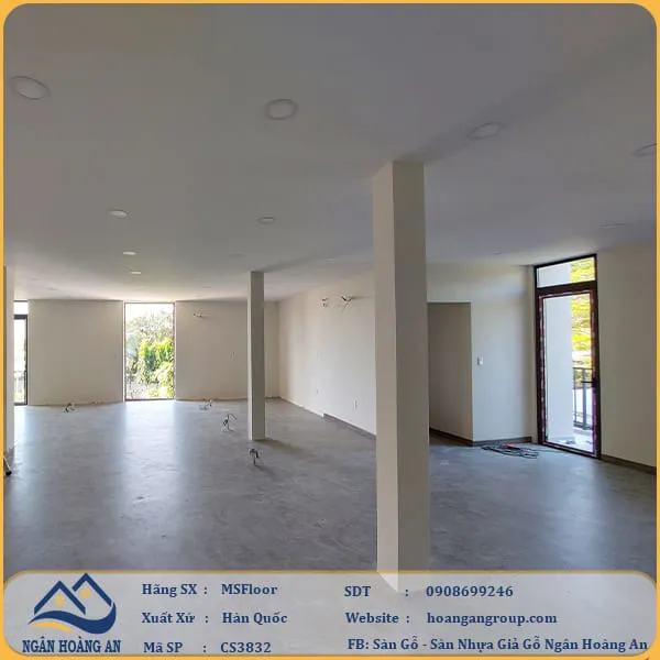 Sàn Nhựa Hèm Khoá Giả Đá MSFloor CS3832