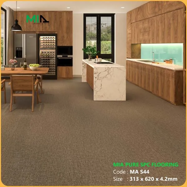 Sàn Nhựa Hèm Khóa MIA Giả Vân Thảm MA S44 Dày 4.2mm