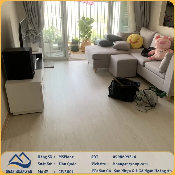 Sàn Nhựa Hèm Khoá MSFloor CW3801 4mm