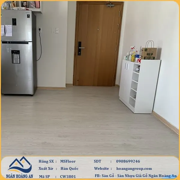 Sàn Nhựa Hèm Khoá MSFloor CW3801 4mm