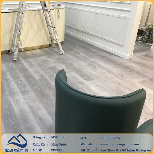 Sàn Nhựa Hèm Khoá MSFloor CW3805 4mm