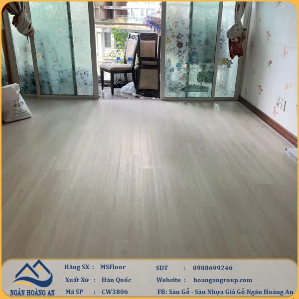 Sàn Nhựa Hèm Khoá MSFloor CW3806 4mm