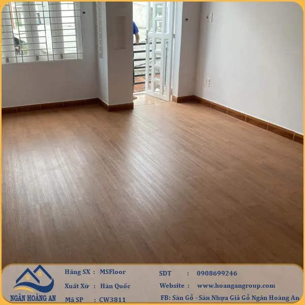 Sàn Nhựa Hèm Khoá MSFloor CW3811 4mm