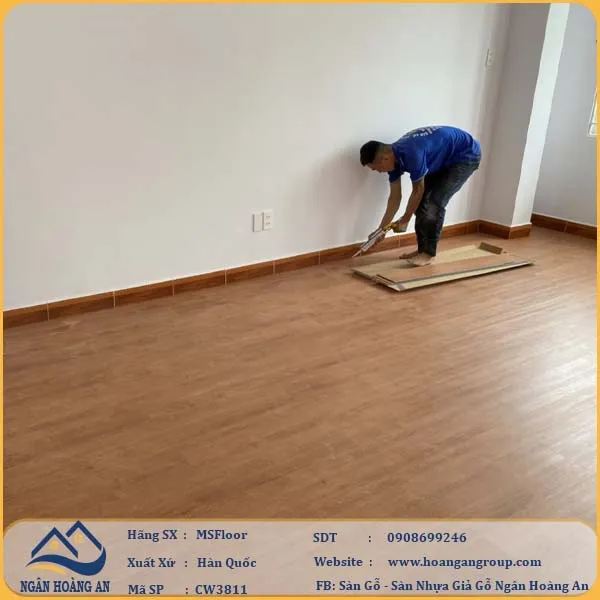 Sàn Nhựa Hèm Khoá MSFloor CW3811 4mm