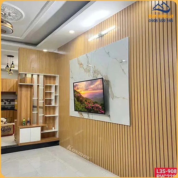 Tấm Nhựa Ốp Tường Lam Sóng Galawood L3S-908