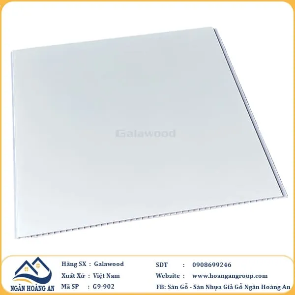 Tấm Nhựa Ốp Tường Ốp Trần Nano Giả Vân Vải Galawood G9-902