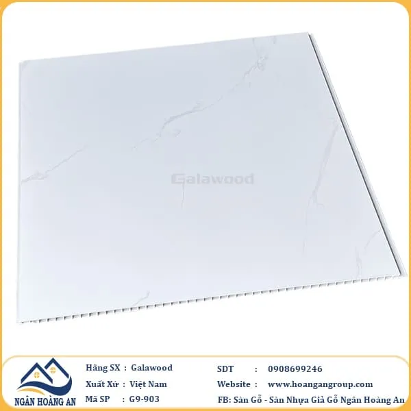Tấm Nhựa Ốp Tường Ốp Trần Nano Giả Vân Đá Galawood G9-903