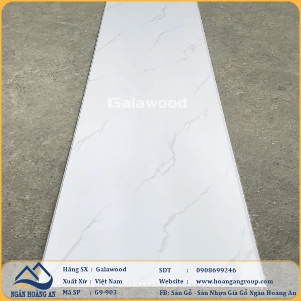 Tấm Nhựa Ốp Tường Ốp Trần Nano Giả Vân Đá Galawood G9-903