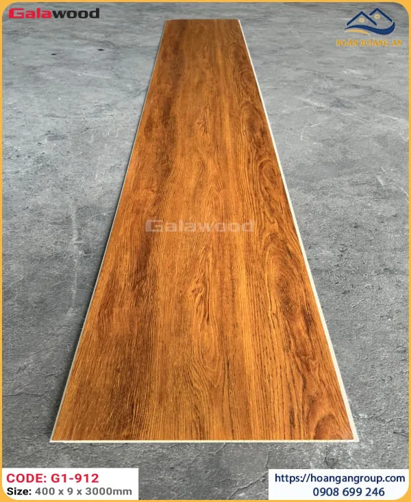 Tấm Nhựa Ốp Tường Nano Giả Gỗ Galawood G1-912