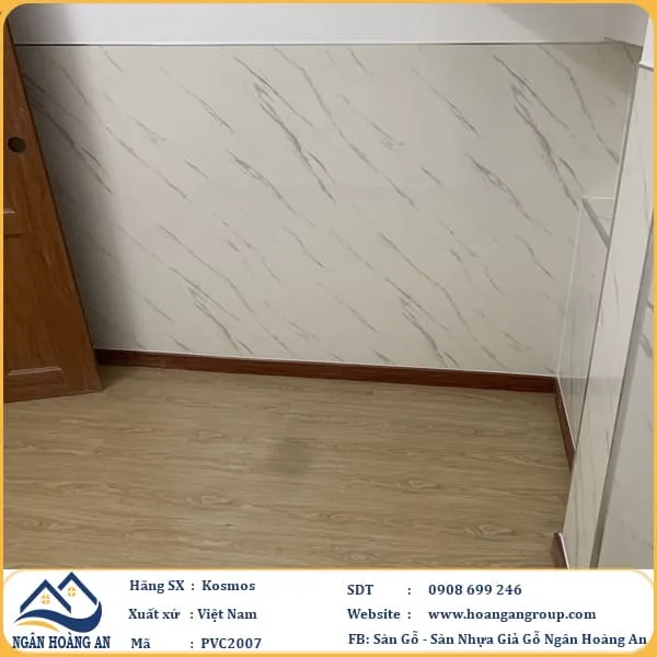Ốp Tường PVC Giả Đá Kosmos PVC2007 Dày 2.8mm