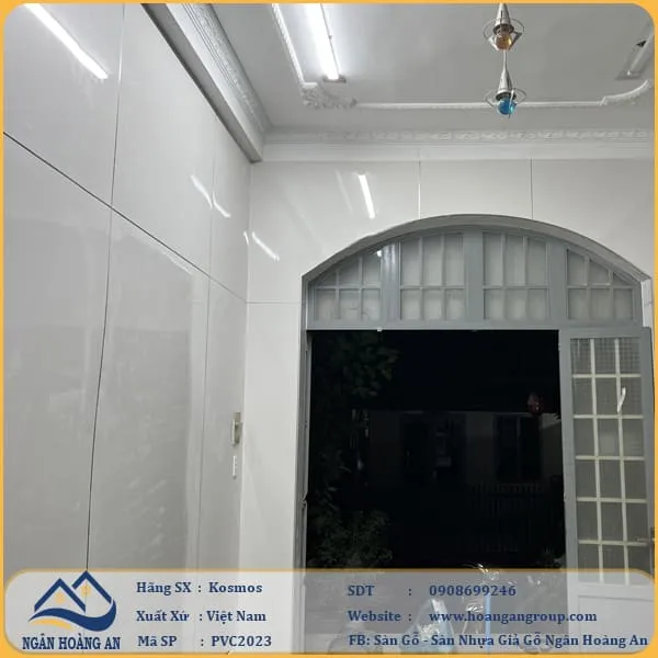 Tấm Nhựa Ốp Tường Giả Vân Đá Kosmos PVC2023 Dày 2.8mm