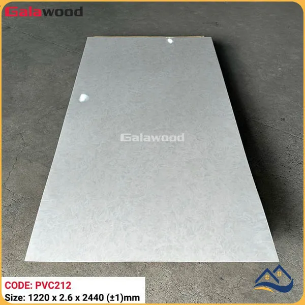 Tấm Nhựa Ốp Tường PVC Giả Đá Galawood PVC212 dày 2.6mm