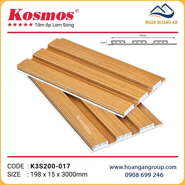 Lam 3 Sóng Thấp Kosmos K3S200-017
