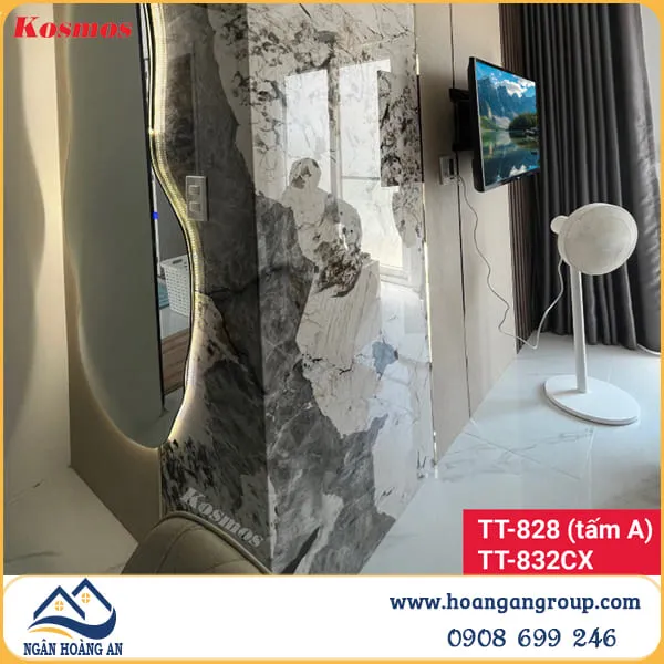 Tấm Ốp Sợi Than Tre Pandora Kosmos TT-828